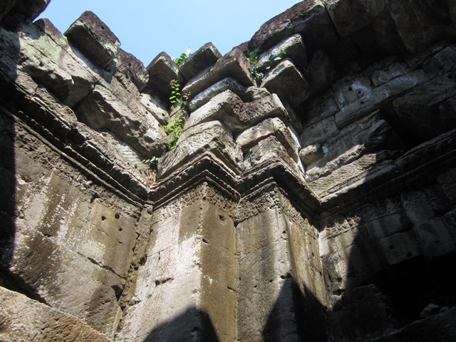 プリヤ・カーンの石の壁