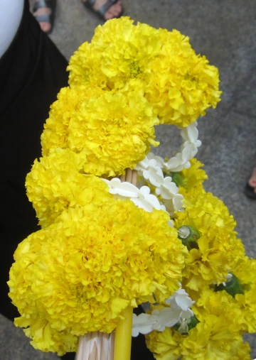 エーラーワンの祠のお供え花