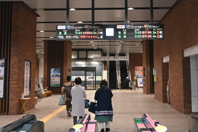 長崎駅の改札