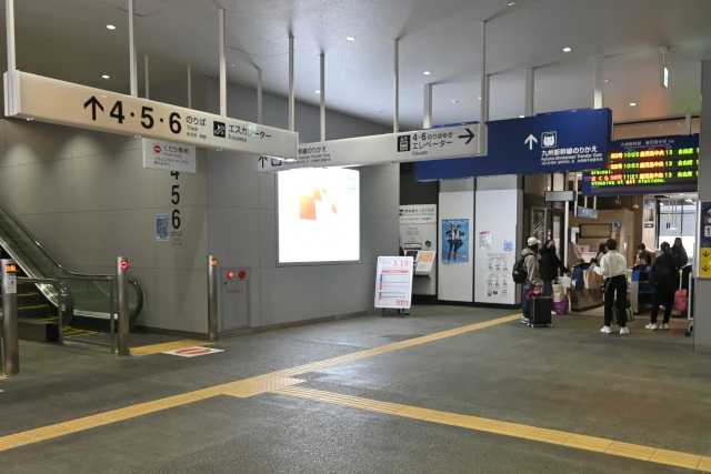 熊本駅在来線通路