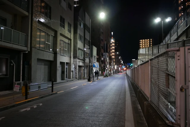 南千住駅から山谷への道