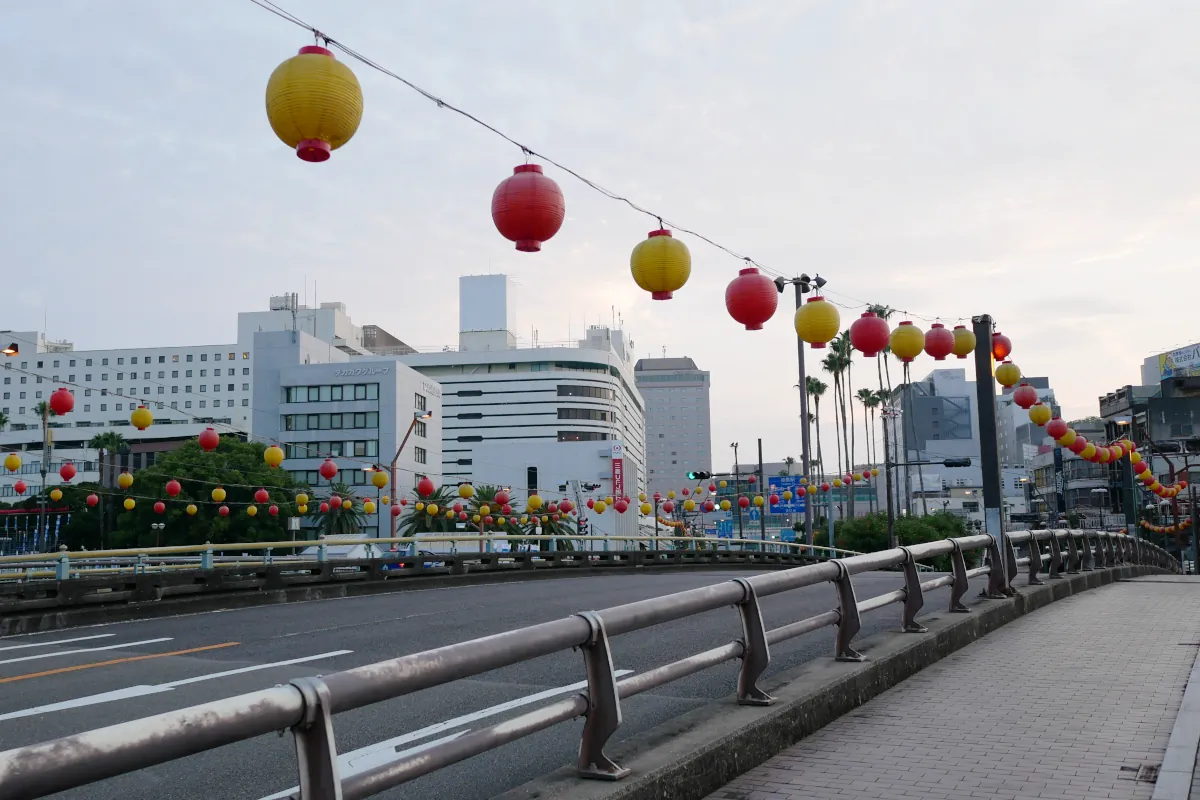阿波おどりの提灯