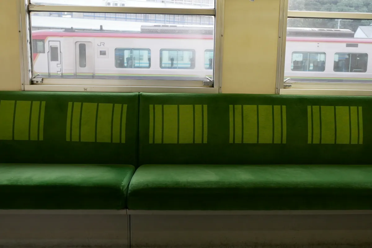 1000形のロングシート